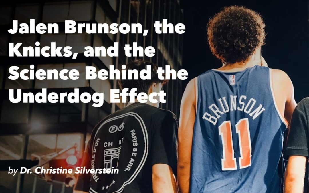 Jalen Brunson, the Knicks, and the Science Behind the Underdog Effect